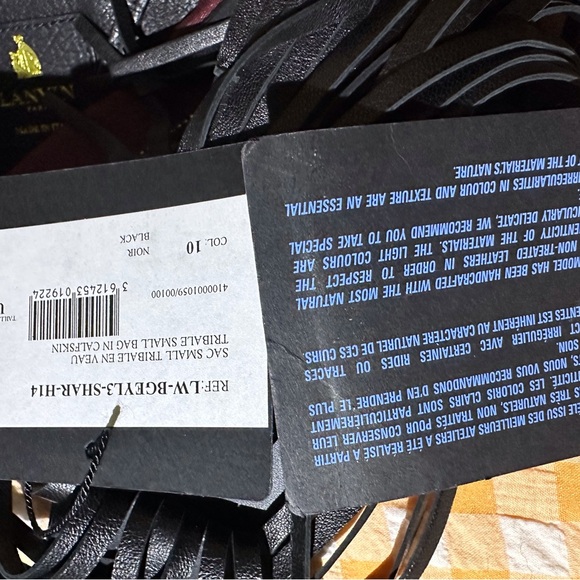 Lanvin Small Tribale Bag black with gold. - Picture 12 of 15